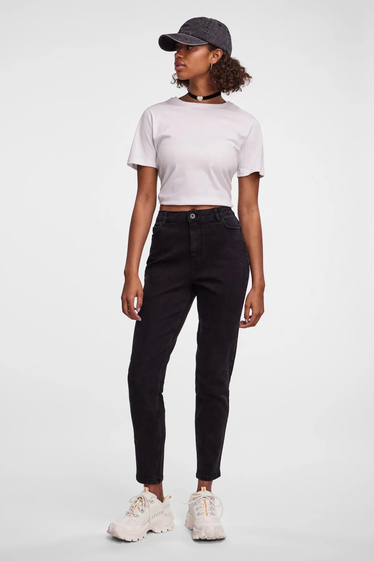 PIECES  Jeans - Schwarz - Straight