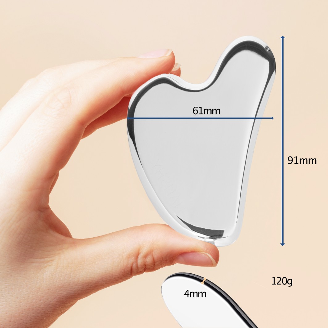 Gua Sha aus rostfreiem Stahl