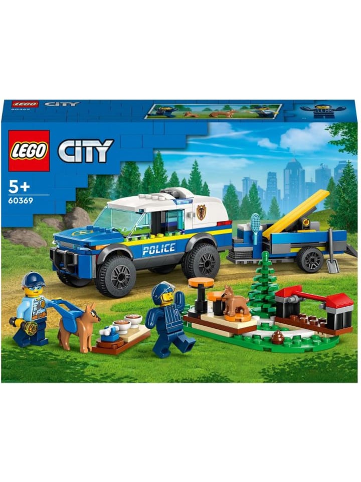 LEGO City 60369 Mobiles Polizeihunde-Training in Mehrfarbig ab 5 Jahre günstig kaufen onesize