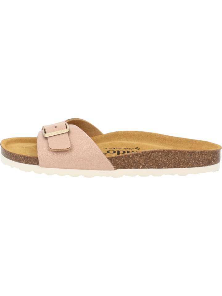 palado Pantoletten in rosa glitzer günstig kaufen
