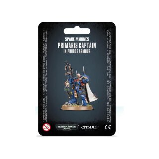 Space Marine Primaris Captain in Phobos Armour (48-68)