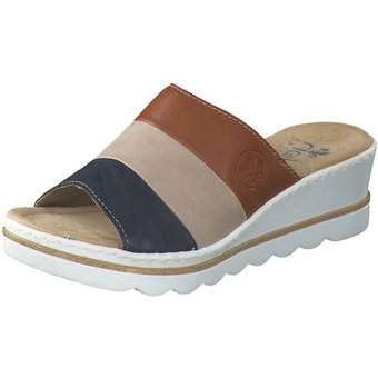 Rieker Pantolette in bunt