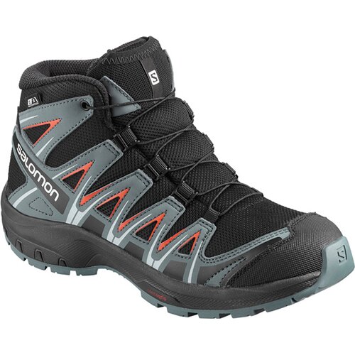 KINDER SCHUHE XA PRO 3D MID CSWP J BK/STO