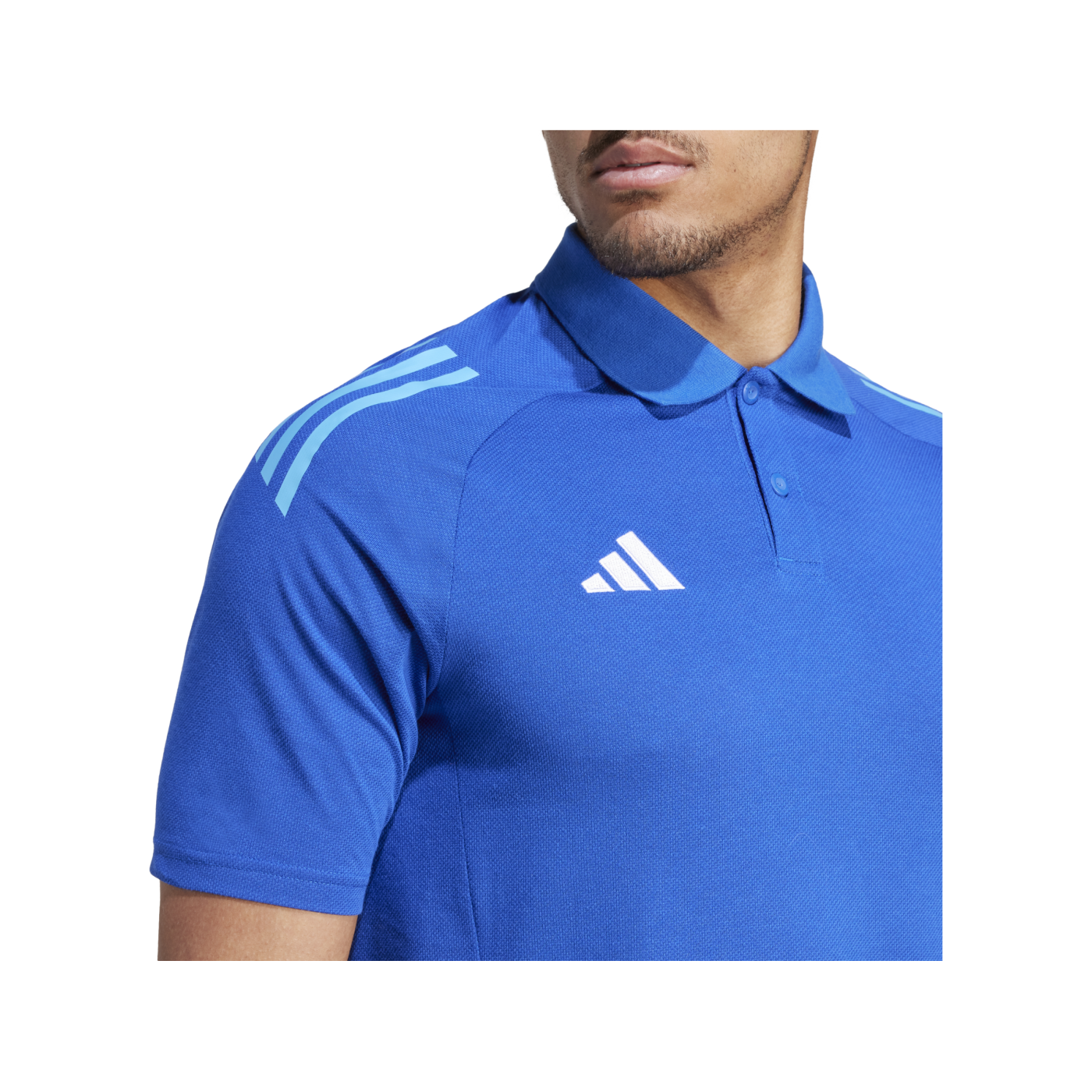 adidas Tiro 24 Competition Poloshirt Blau
