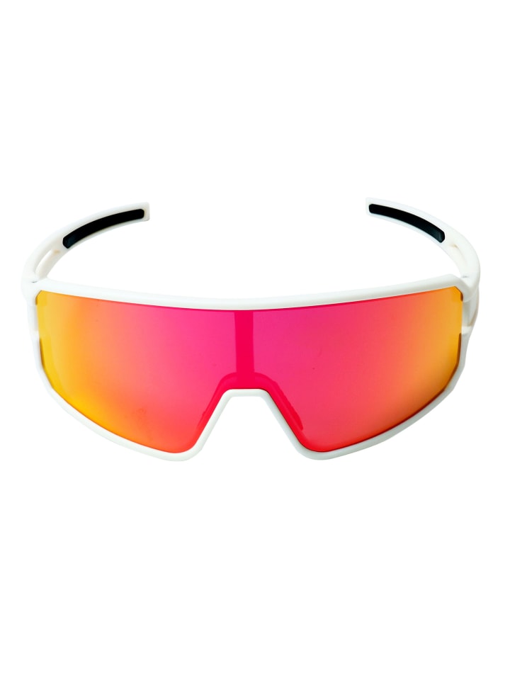 YEAZ SUNWAVE Sport-Sonnenbrille Creme White/Pink in pink günstig kaufen onesize