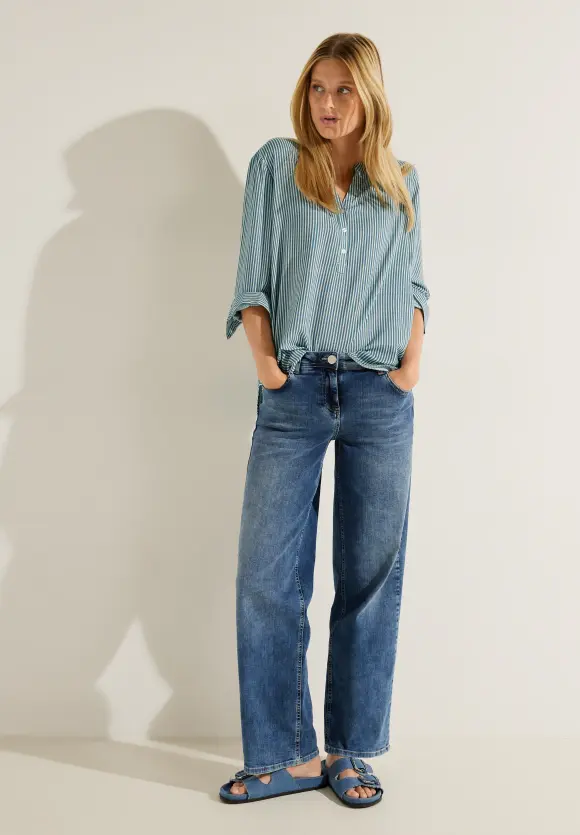 CECIL Bluse mit Streifenmuster