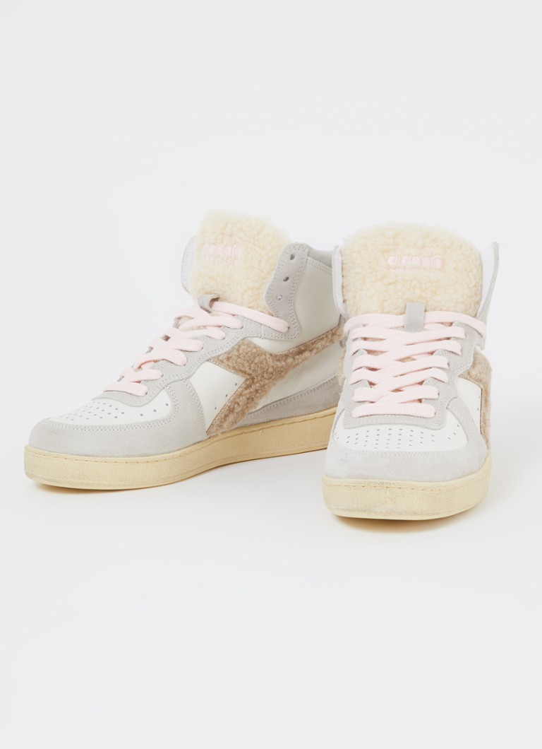Diadora Mi Basket Chalet Vysoké tenisky z telecí kůže