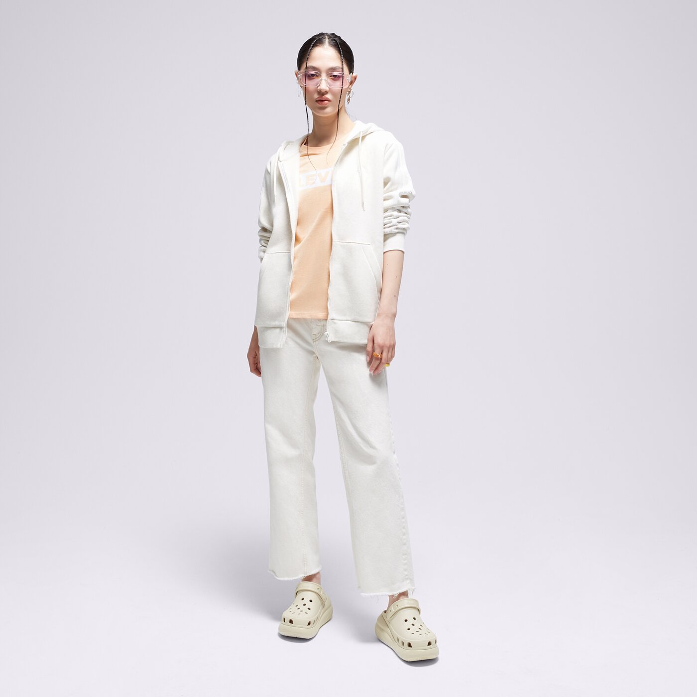 LEVI'S T-SHIRT THE PERFECT TEE NEUTRALS Gelb
