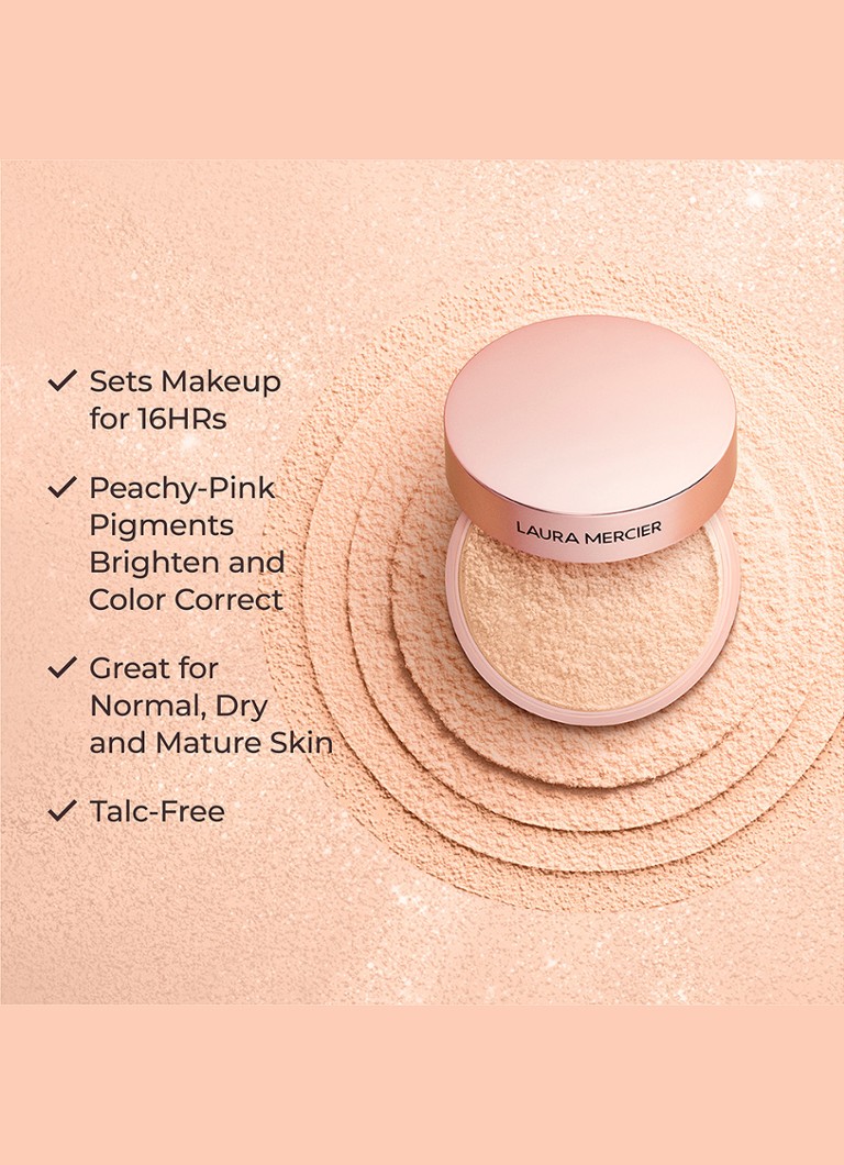 Laura Mercier Mini Translucent Loose Talk-Free Fixing Powder Ultra-Blur - πούδρα σε μορφή ταξιδιού