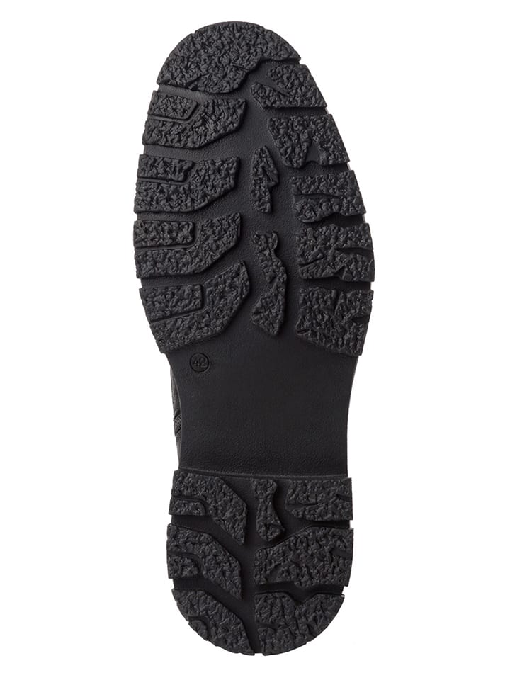 s.Oliver Leder-Boots in Schwarz günstig kaufen