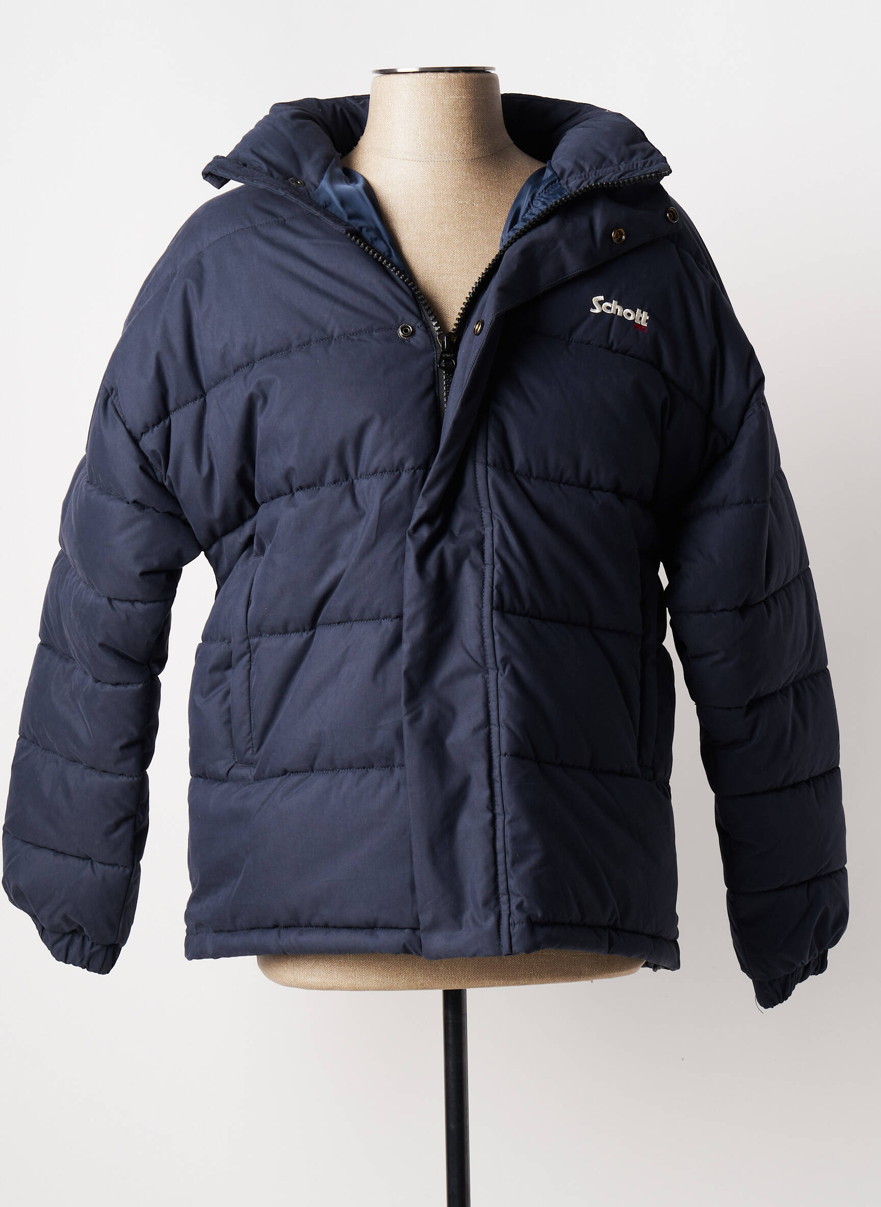 Schott Doudounes Femme couleur bleu