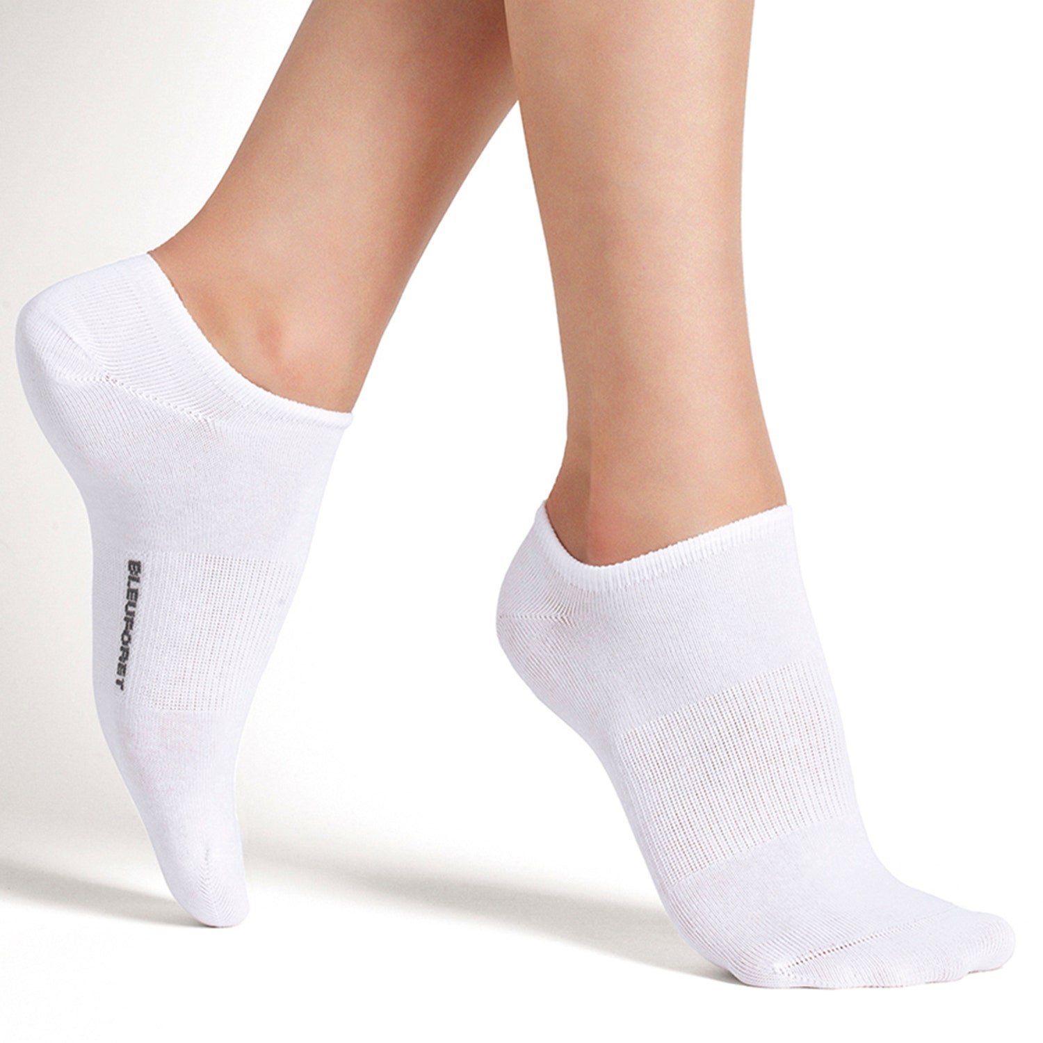 Chaussettes courtes Sport BLEUFORÊT blanches - 37-41