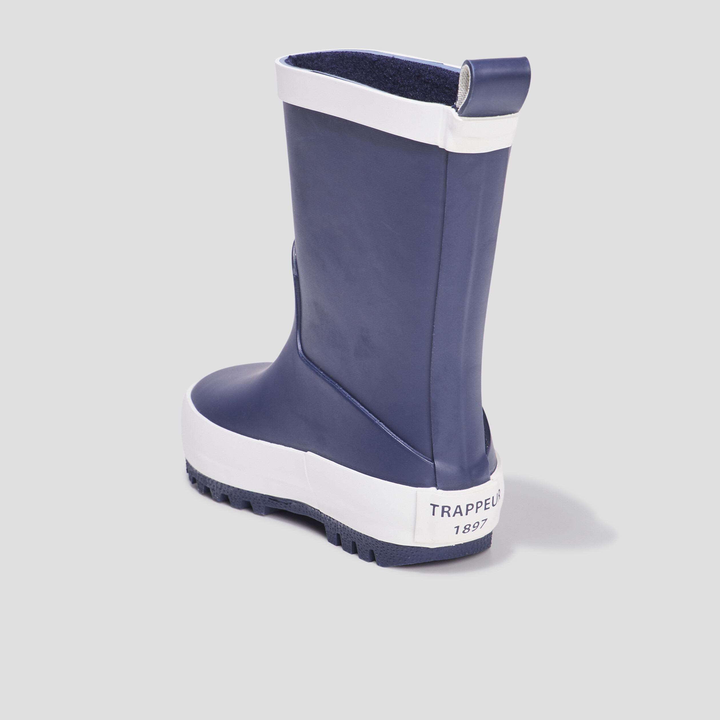 Bottes de pluie Trappeur bleu marine bébé garçon | La Halle