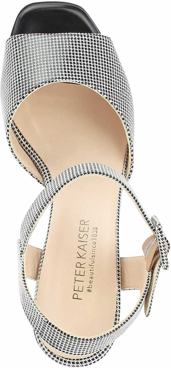 PETER KAISER Klassische Sandalen schwarz PEARL-Sandalette