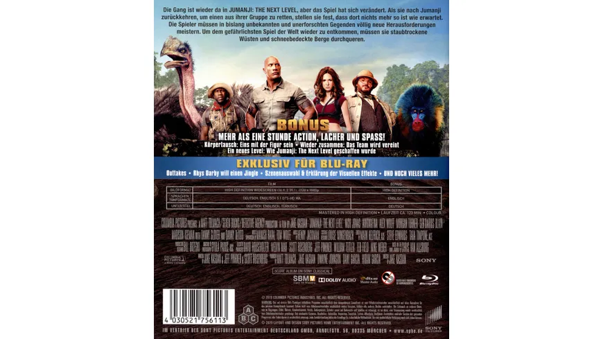 Jumanji : The Next Level