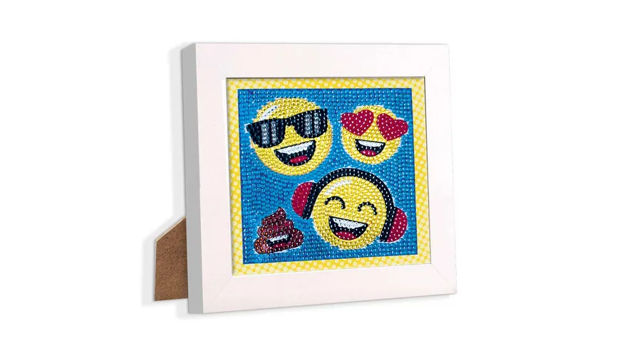 CRAZE DIAMONDZ CRSYTAL PAINTING Starter Set Funny Faces