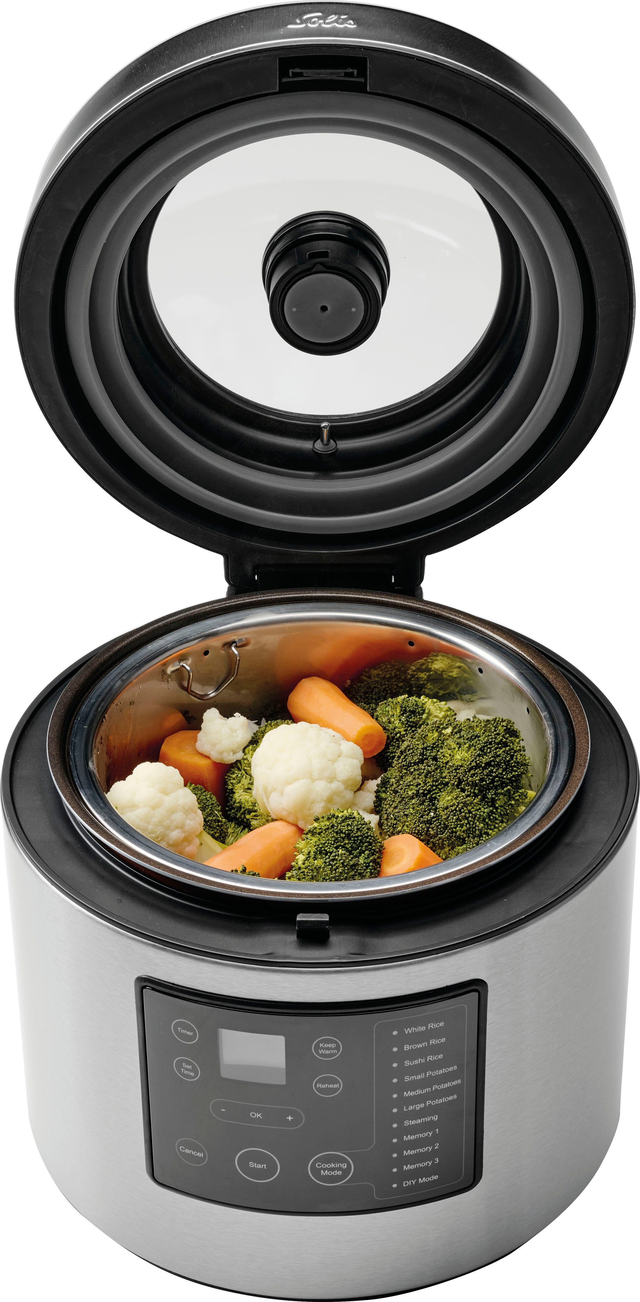 SOLIS OF SWITZERLAND Reiskocher Rice&Potato Cooker (Typ 8161), 860 W