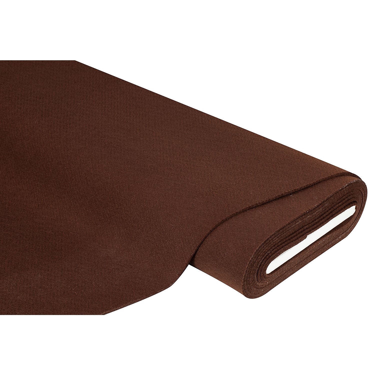 Textilfilz, Stärke 4 mm, dunkelbraun