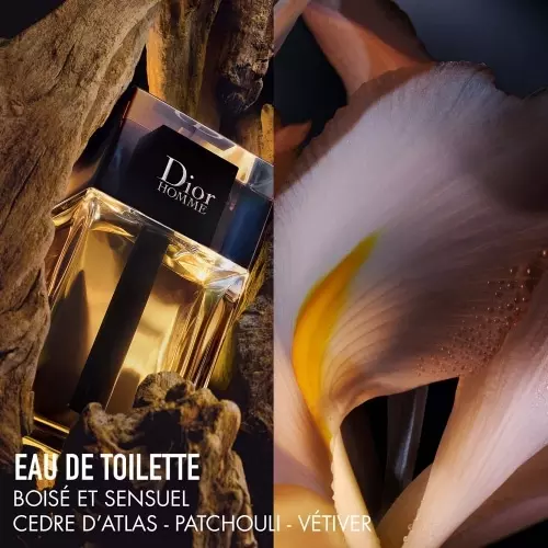 COFFRET DIOR HOMME Eau de toilette et vaporisateur de voyage