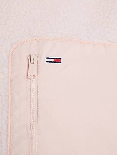 TOMMY-JEANS Damen Jacke CASUAL SHERPA JACKET