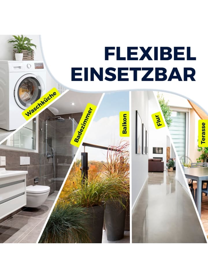 EASYmaxx EASYmaxx Wäscheständer 3 Etagen mit Rollen - 63x76x173 cm - weiß/blau günstig kaufen onesize