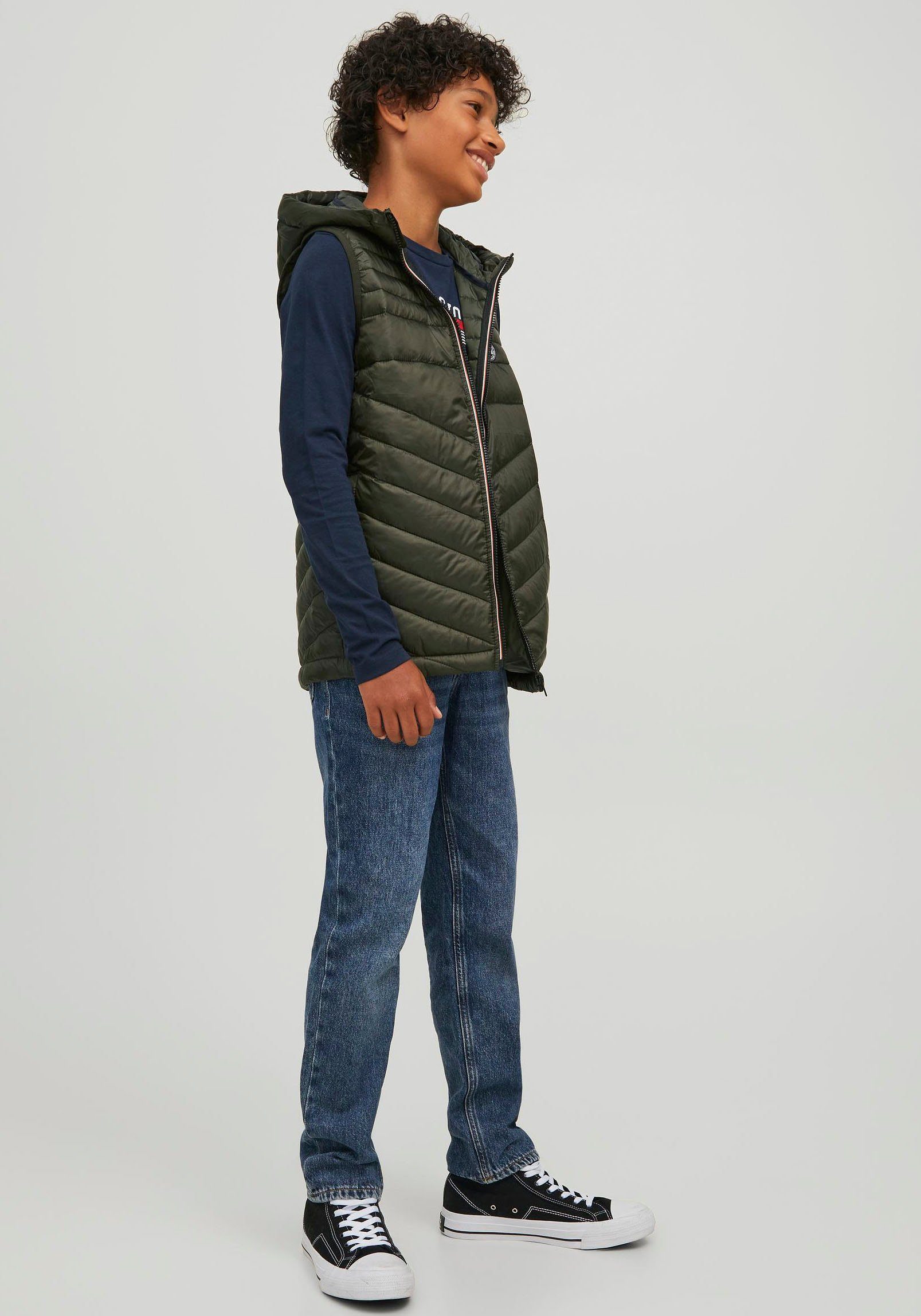 Jack & Jones Junior Steppweste JJEHERO BODYWARMER HOOD NOOS JNR
