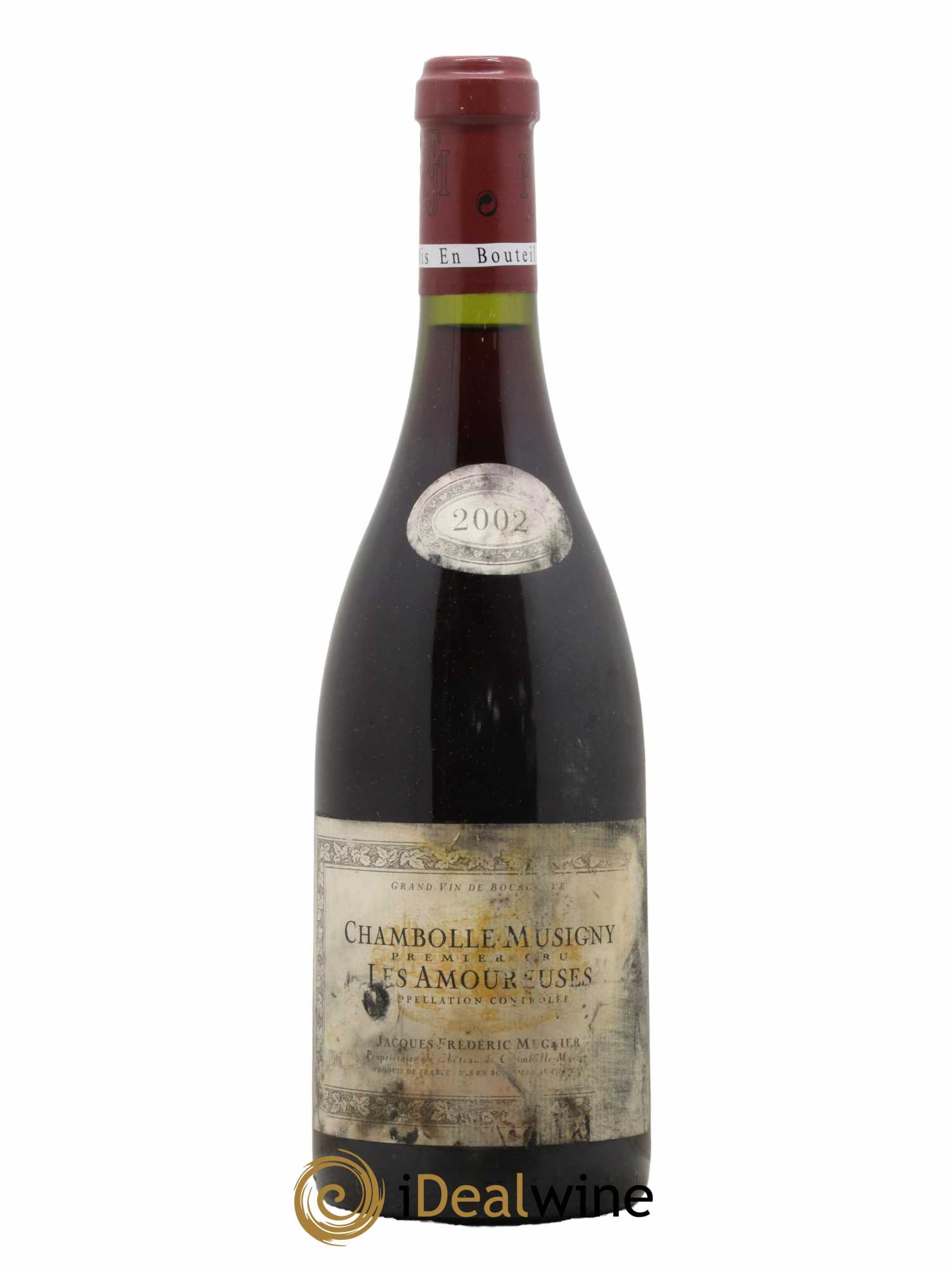 Chambolle-Musigny 1er Cru Les Amoureuses Jacques-Frédéric Mugnier  2002 - Lot de 1 Bouteille