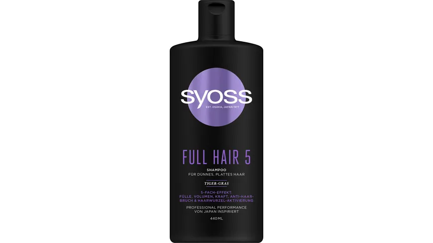 syoss Shampoo Full Hair 5 440 ml 440 ml