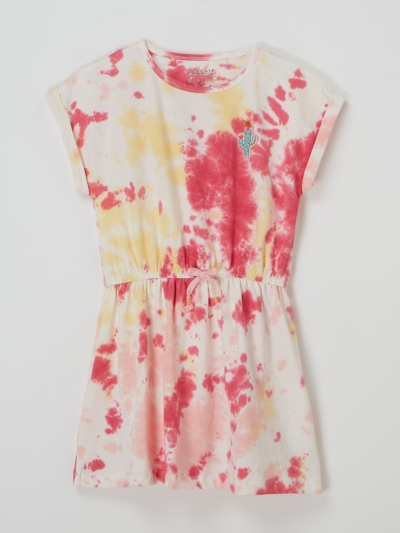 Jerseykleid mit Stretch-Anteil in rosa