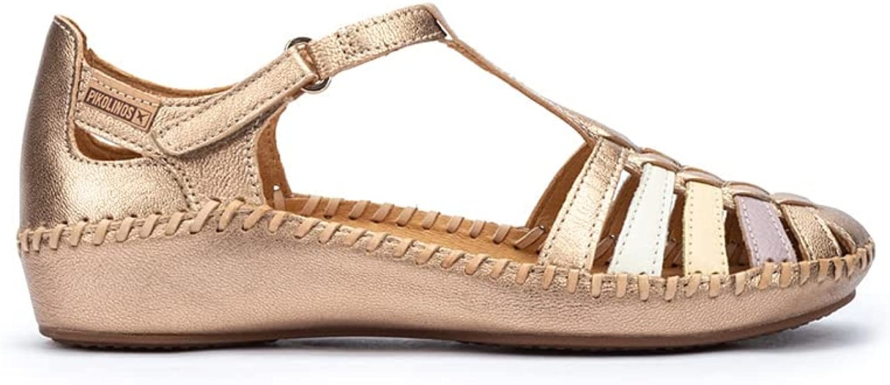 PARIS DIREKT Klassische Sandalen silber