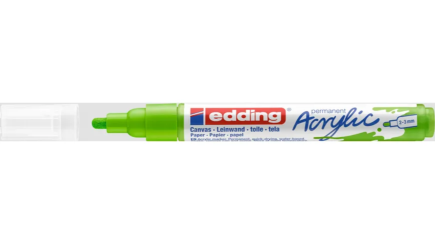 edding Acrylmarker 5100 medium gelbgrün gelbgrün