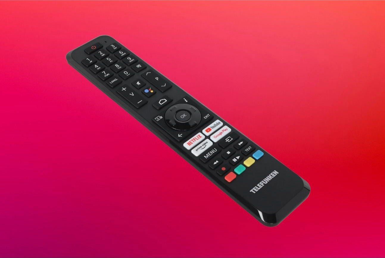 Telefunken D43Q701X2CW QLED-Fernseher (108 cm/43 Zoll, 4K Ultra HD, Android TV, Smart-TV)