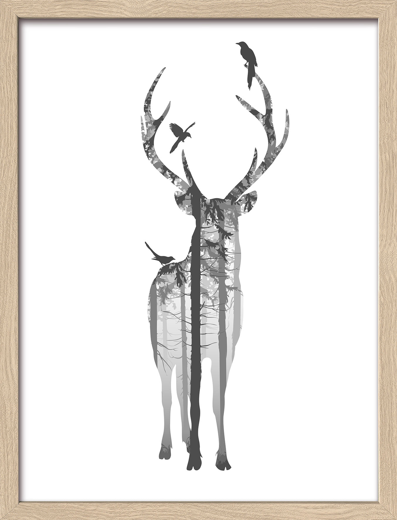 Pro ArtKunstdruck gerahmt 32,5x42,5cm