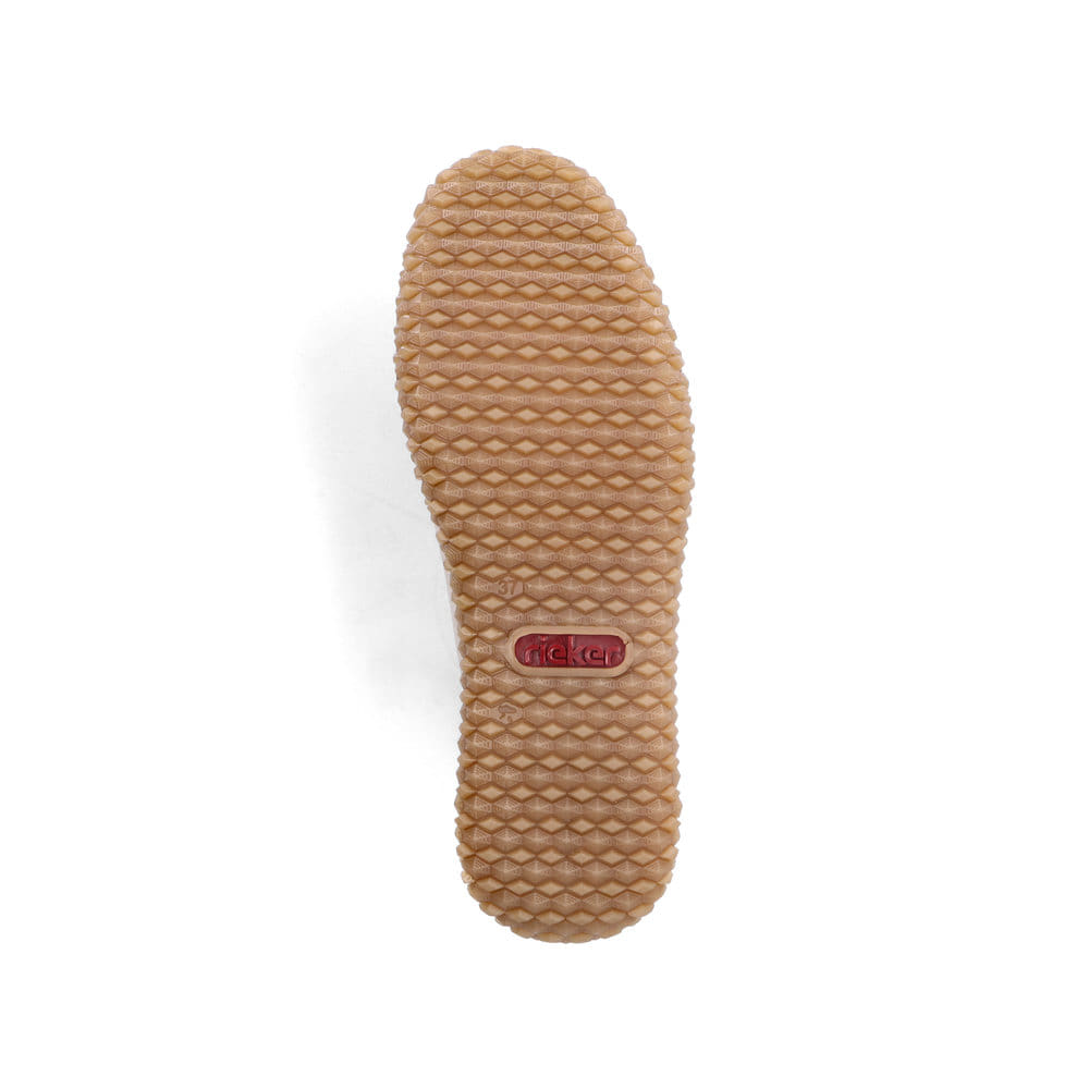 Rieker Damen Schnürstiefel hellbeige