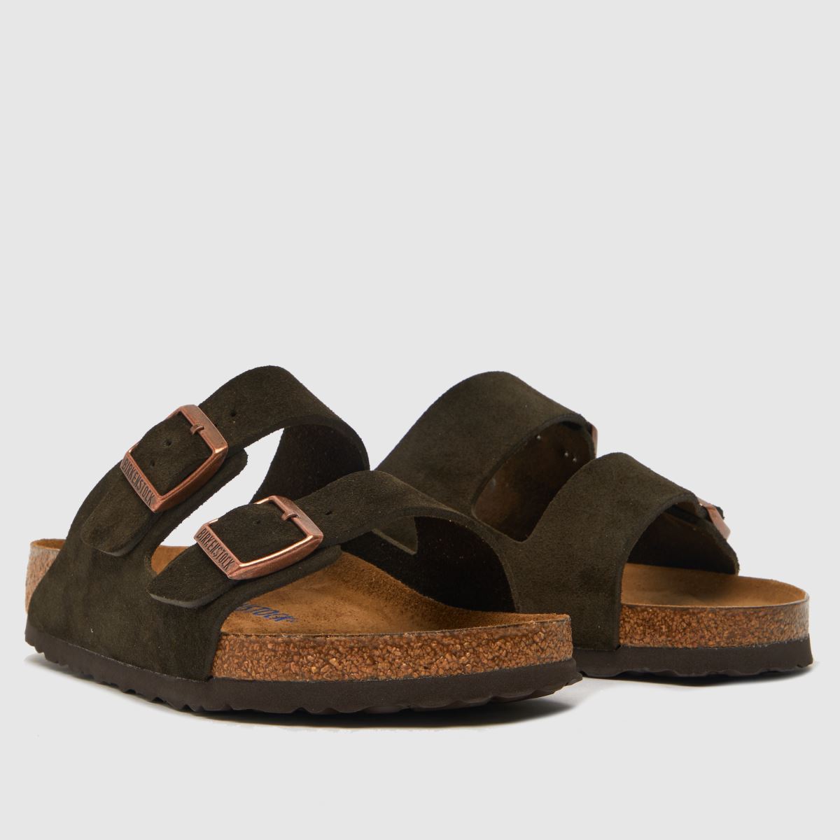 BIRKENSTOCK Arizona sandaler i mörkbrun