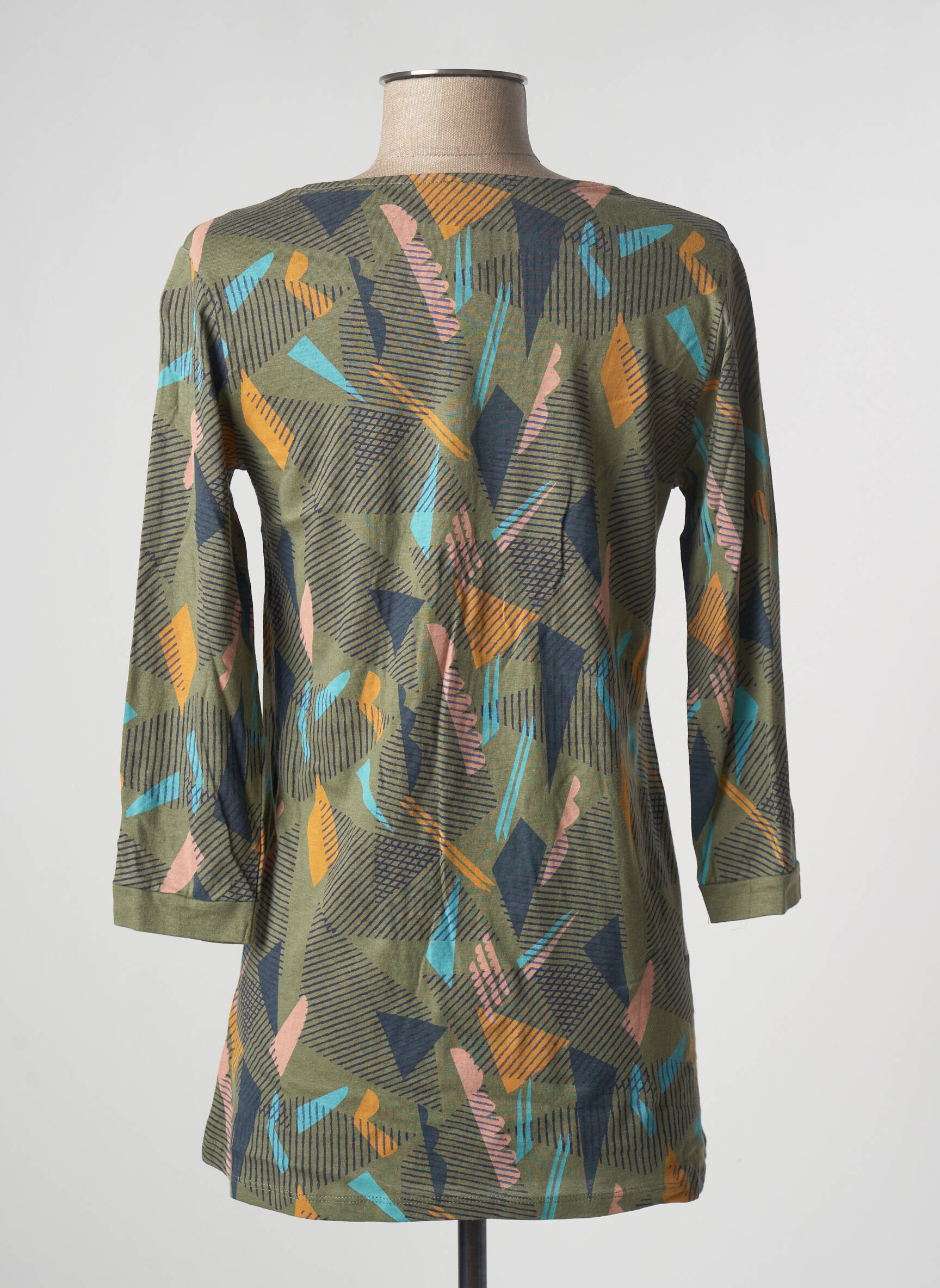 Blancheporte Tuniquemanchelongue Femme couleur vert