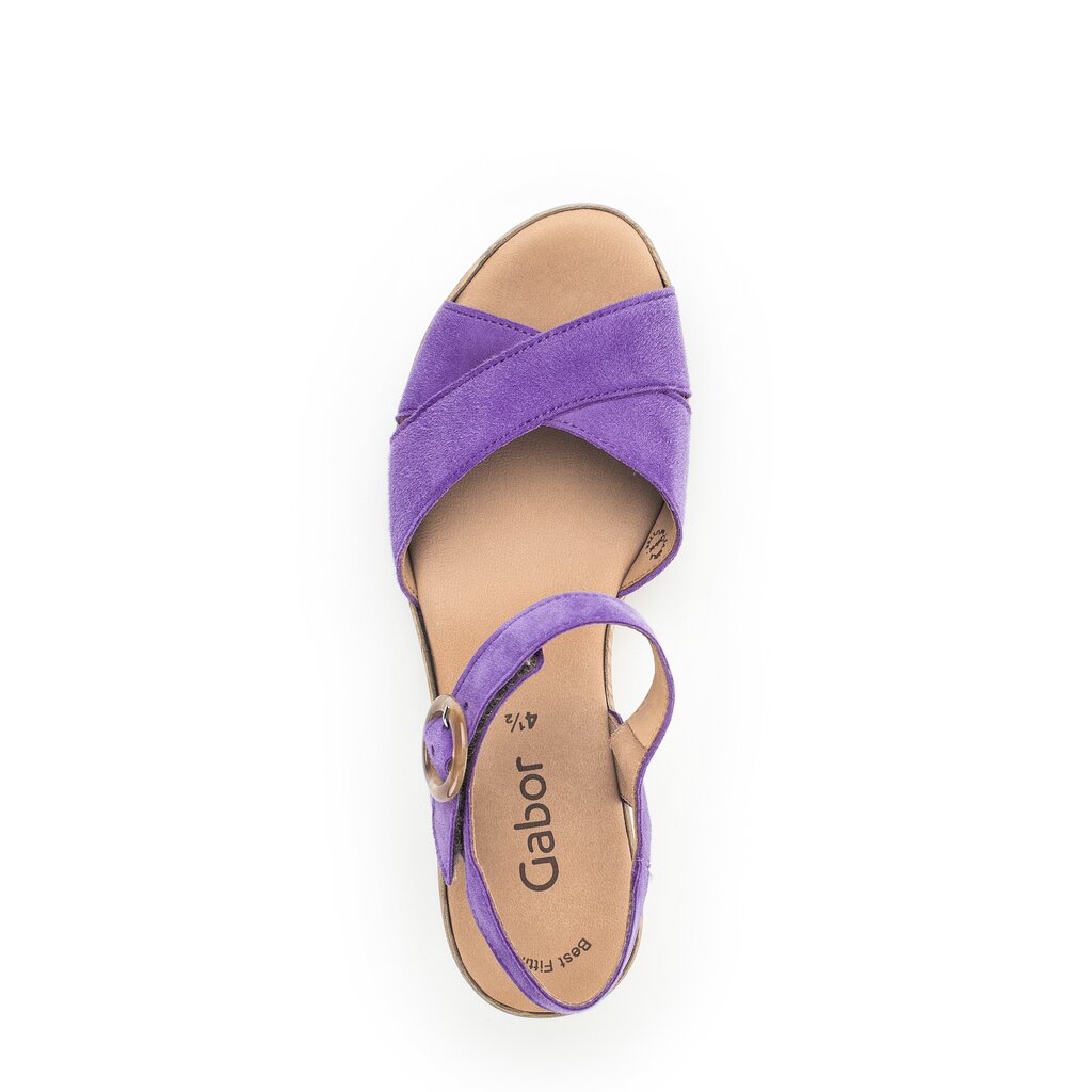 Gabor fashion Keilsandalette lila
