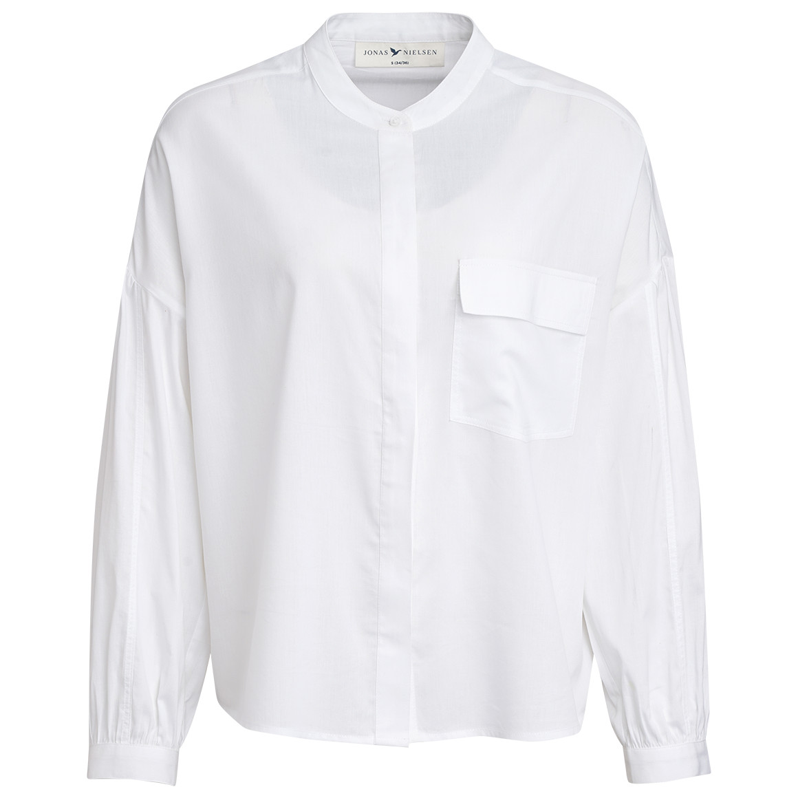 Damen Bluse mit Stehkragen