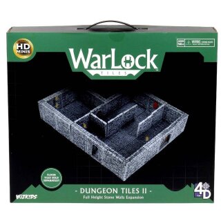 WarLock Tiles: Dungeon Tiles II – Full Height Stone Walls Expansion