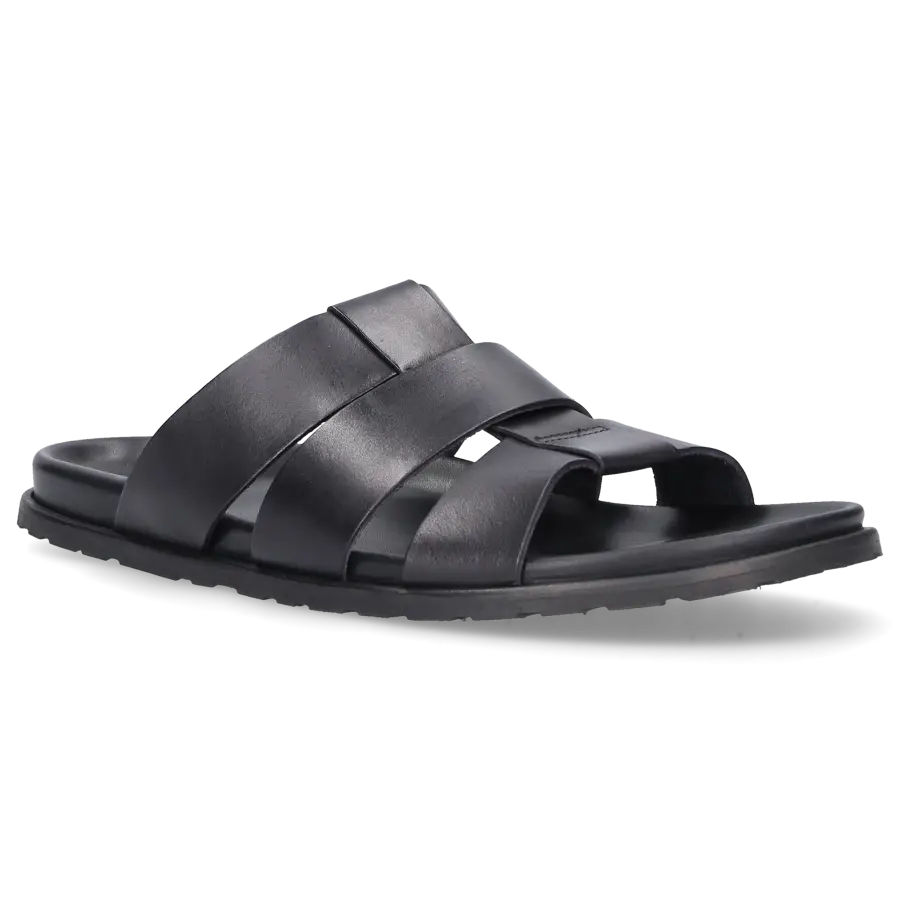 Budapester - Sandalen M6857 Kalbsleder - schwarz