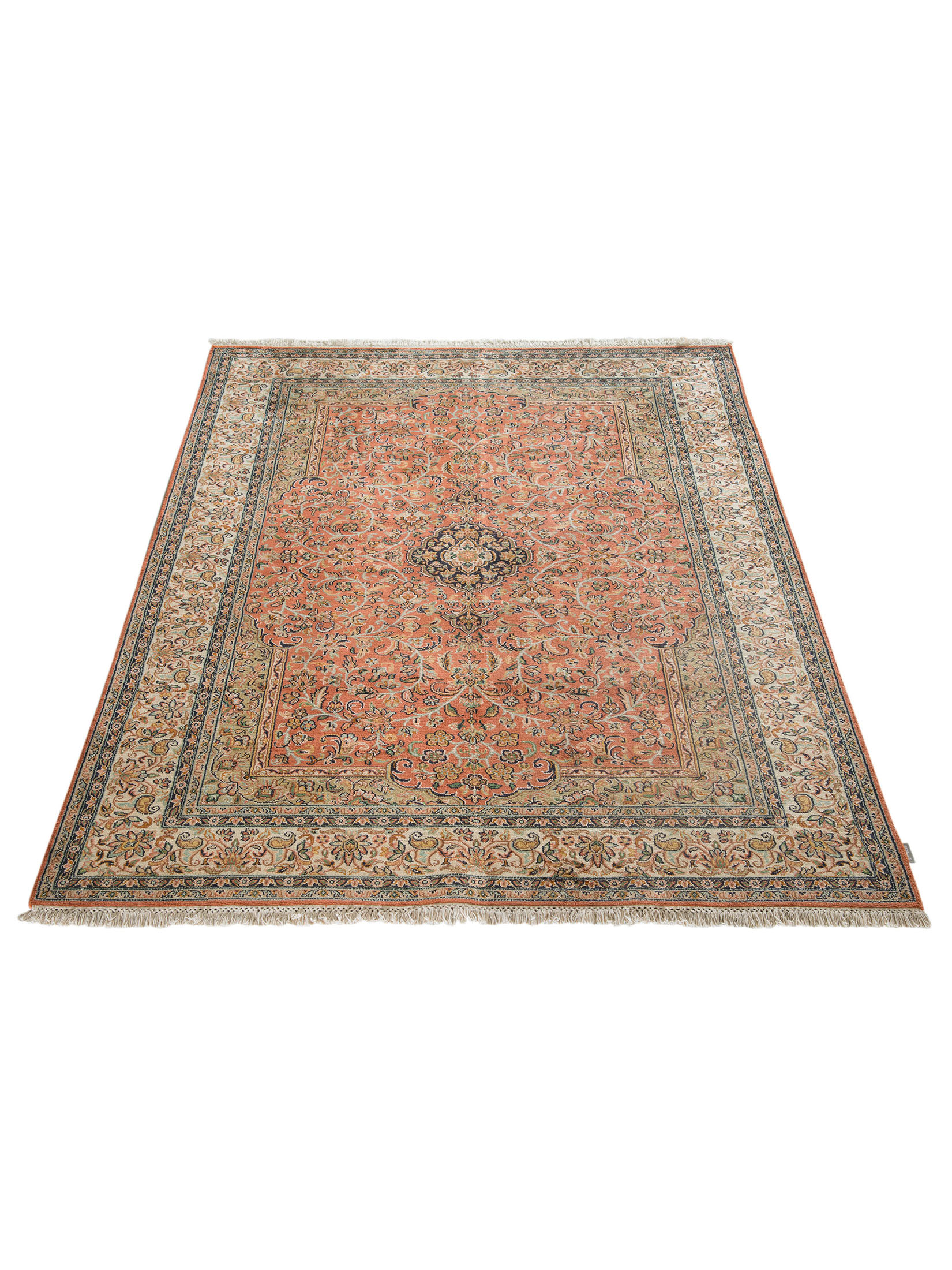 Kaschmir Seide 18/18 ca. 128 x 184 cm, Unikat / Einzelstück