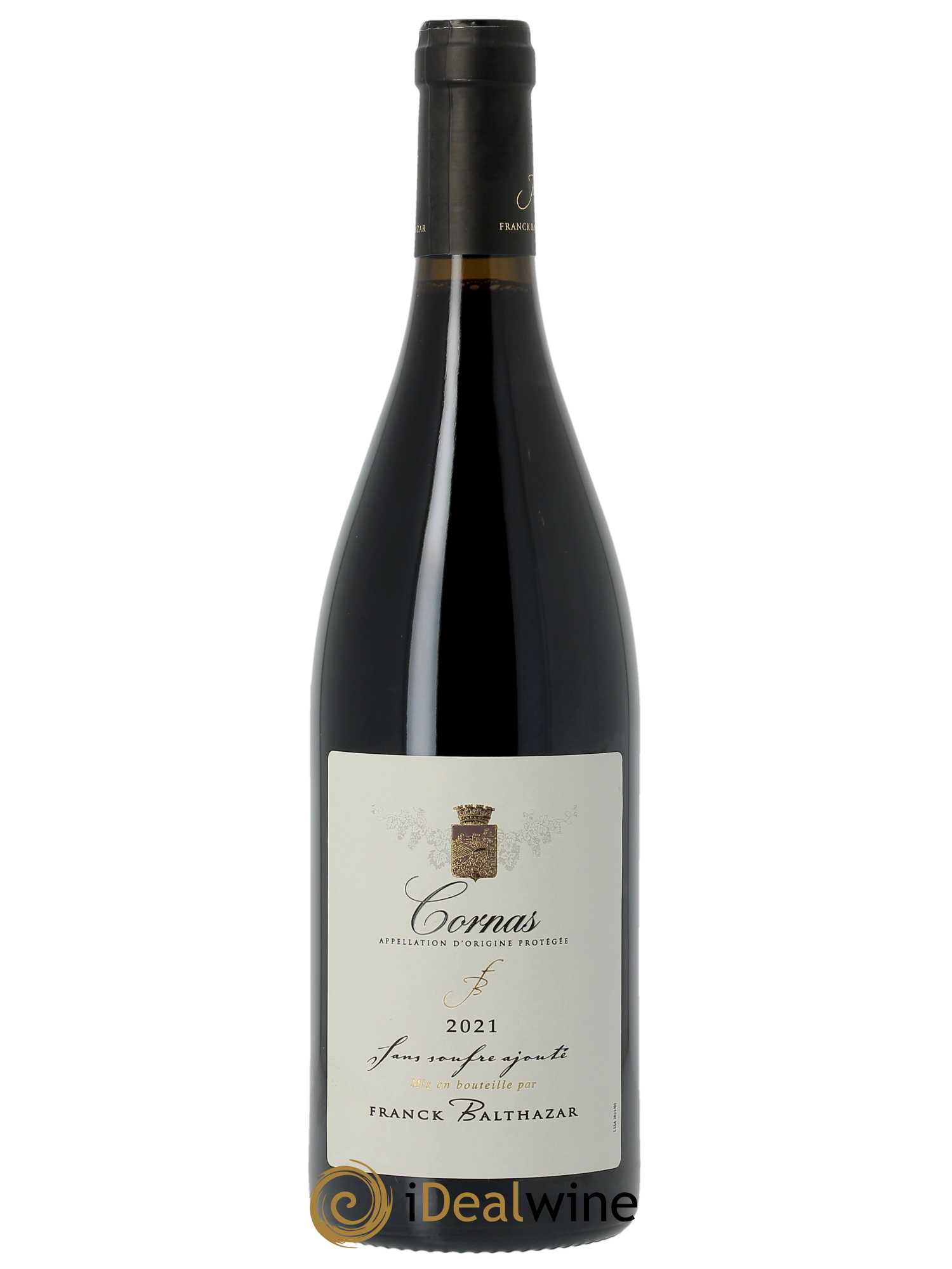 Cornas Cuvée sans soufre Franck Balthazar (Domaine)  2021 - Lot de 1 Bouteille