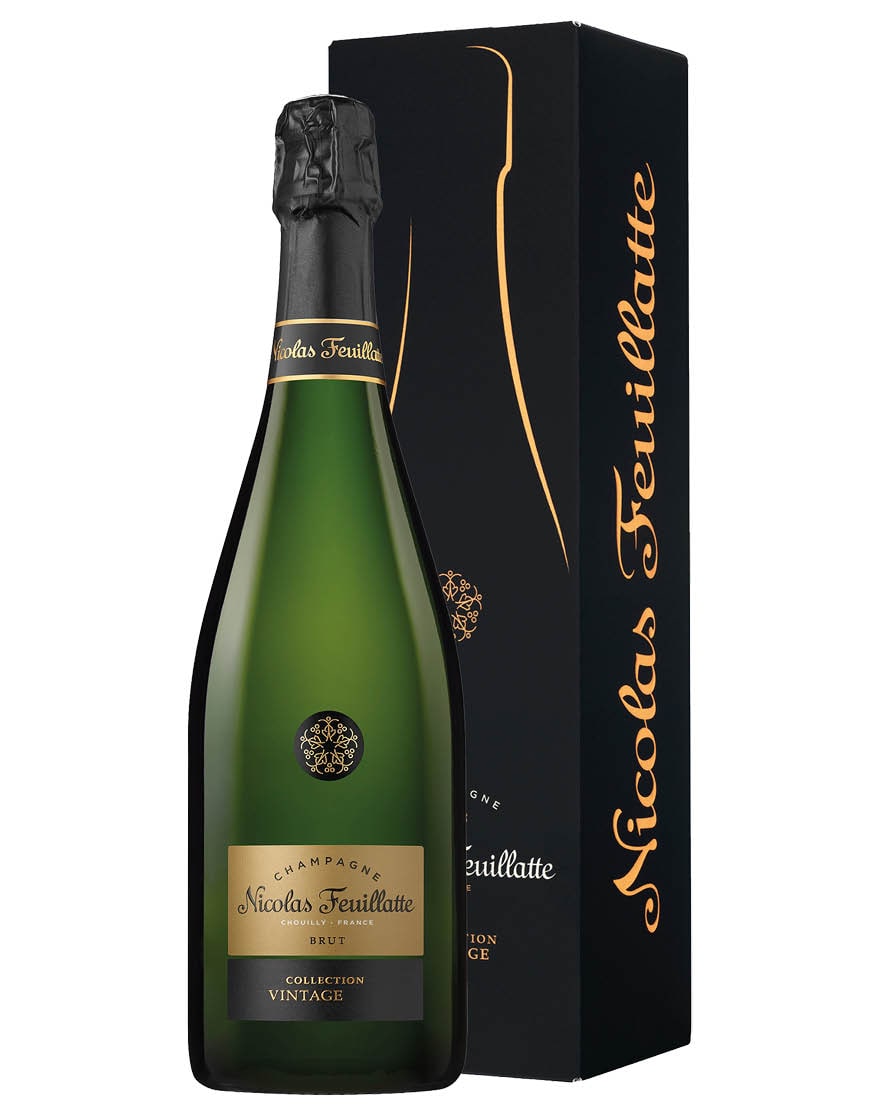 Champagne Brut AOC Collection Vintage 2015 Nicolas Feuillatte 0,75 ℓ, En Étui