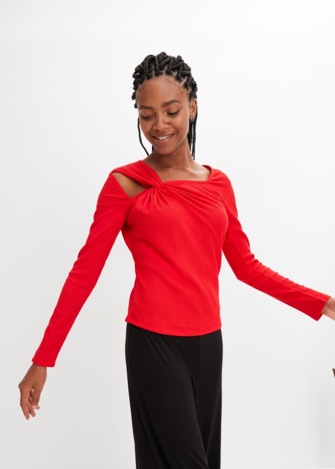 Shirt mit Cut-Out