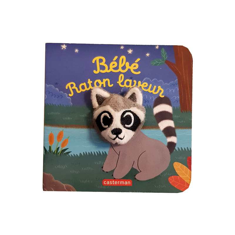 Livre Les bébêtes, bébé raton laveur - Casterman