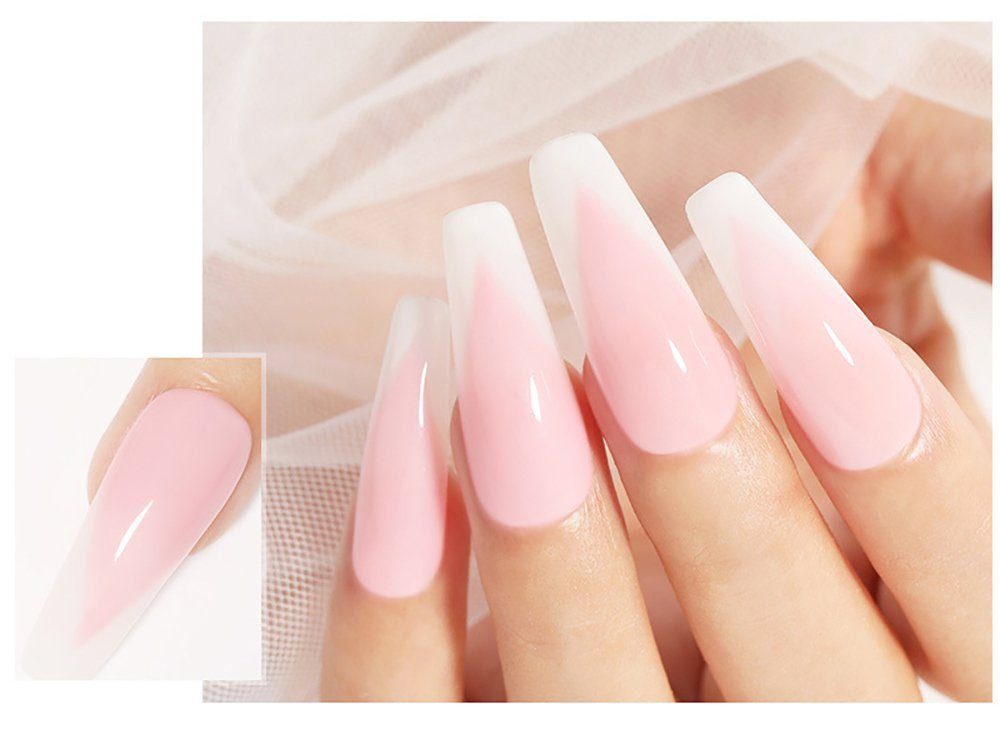 Scheiffy Nagellack-Set 15ml 7 Farben Nagelverlängerung Set 16 Stück, Nagelverlängerung, Nagelwerkzeuge, Nagellampe, Style 1/01/02/05