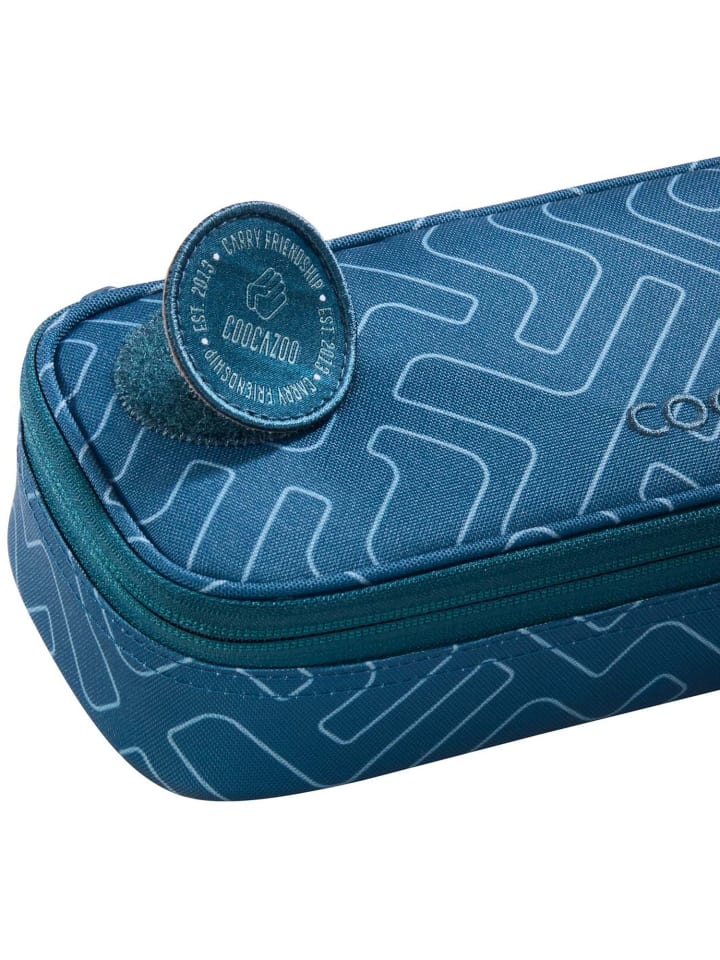 Coocazoo coocazoo Schlampermäppchen Blue Maze in blau günstig kaufen onesize