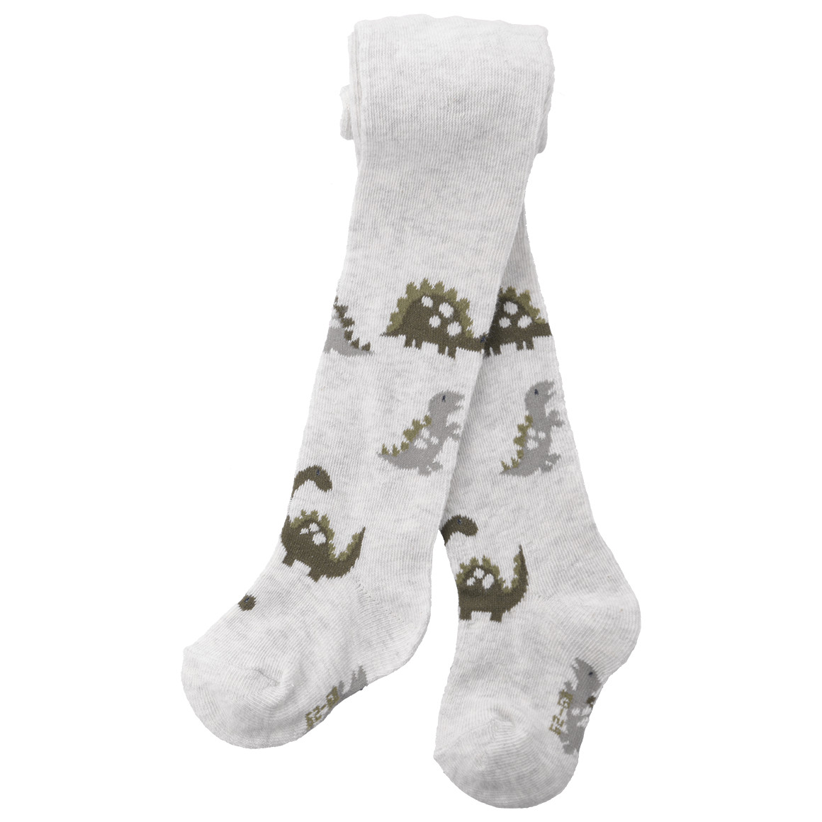 2 Baby Strumpfhosen mit Dino-Motiven