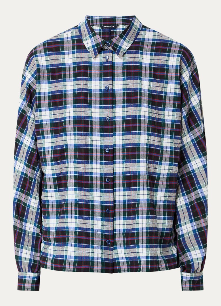 camicetta a quadri oversize di River Woods
