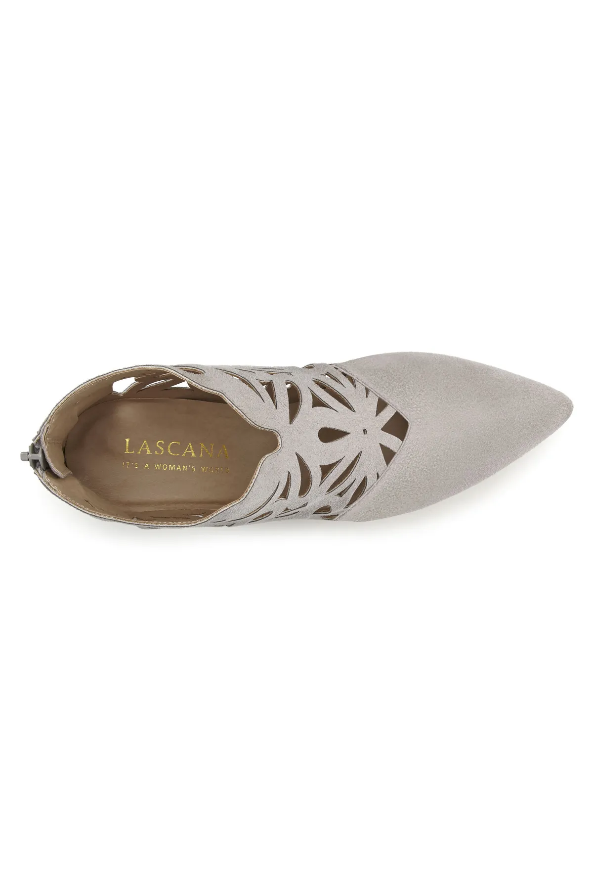 LASCANA  Stiefelette - Grau - Blockabsatz